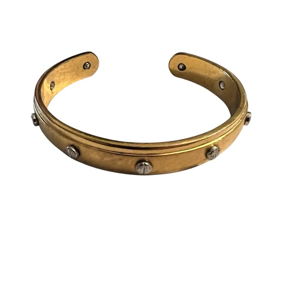 Henri Bendel Gold Studded Bracelet - Picture 1 of 3